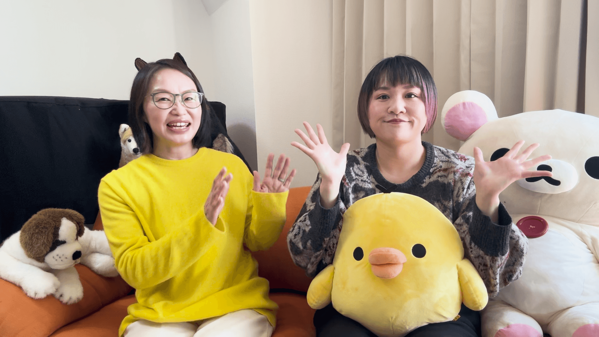 シオリーヌさんと宋 美玄編集長1