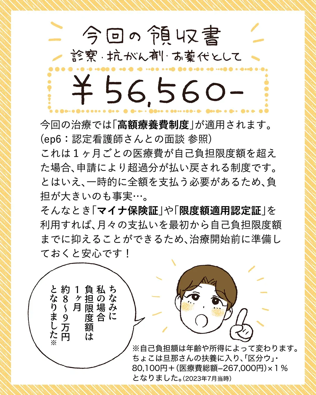 日々是好日 フリーランスカメラマン 乳がん 治療費 高額医療費制度