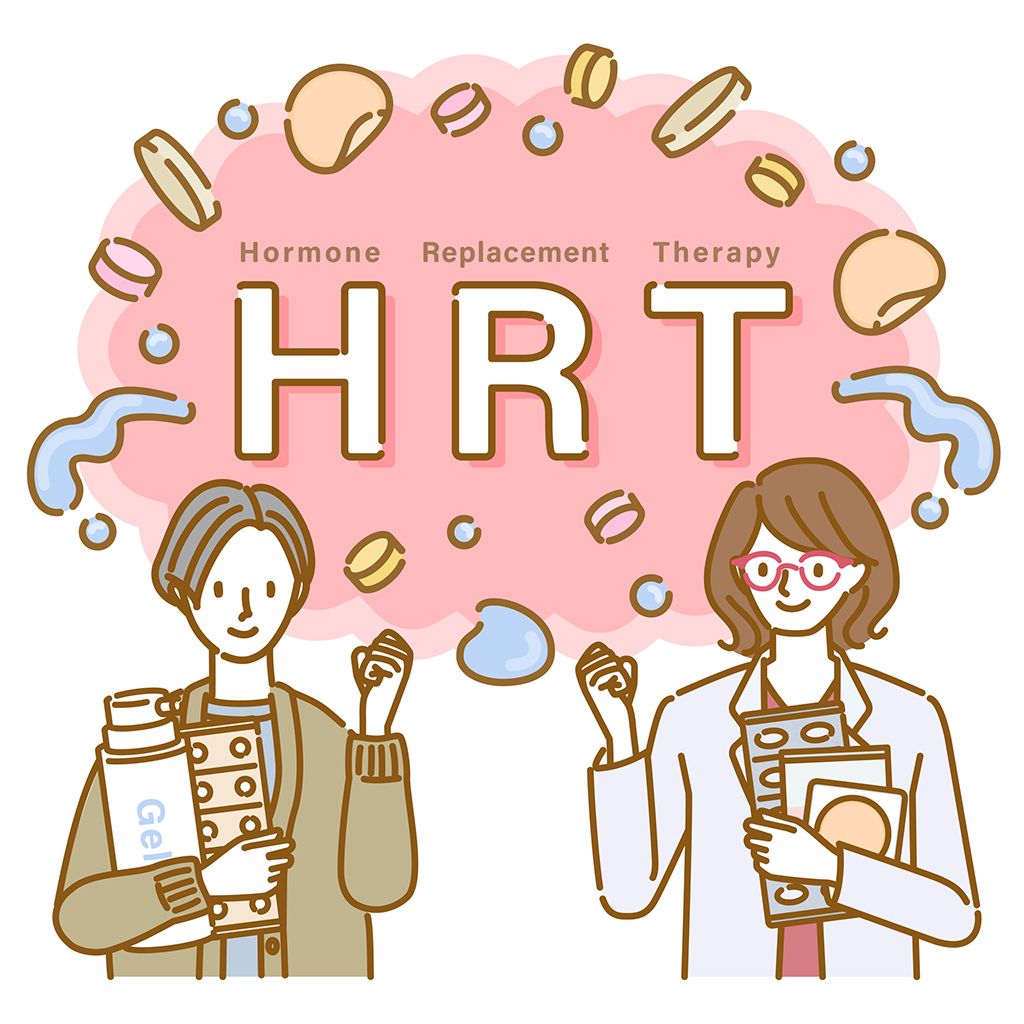 HRT ホルモン補充療法 更年期