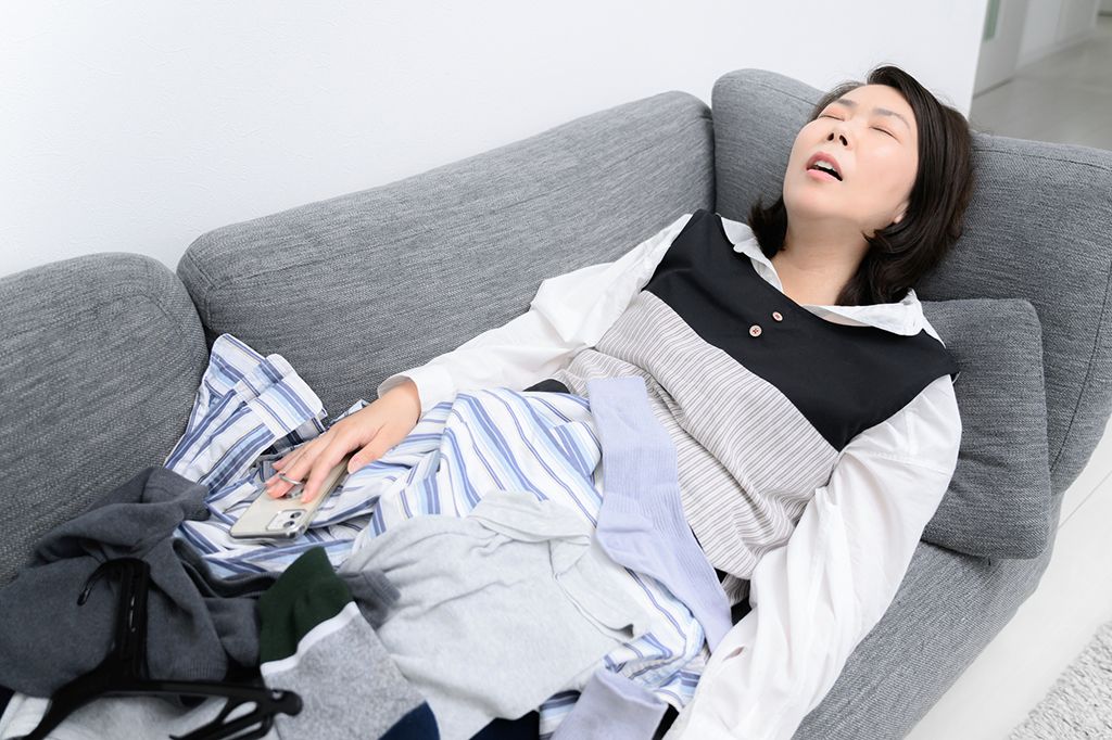 女性　更年期　疲労　ホルモンバランス　乱れ