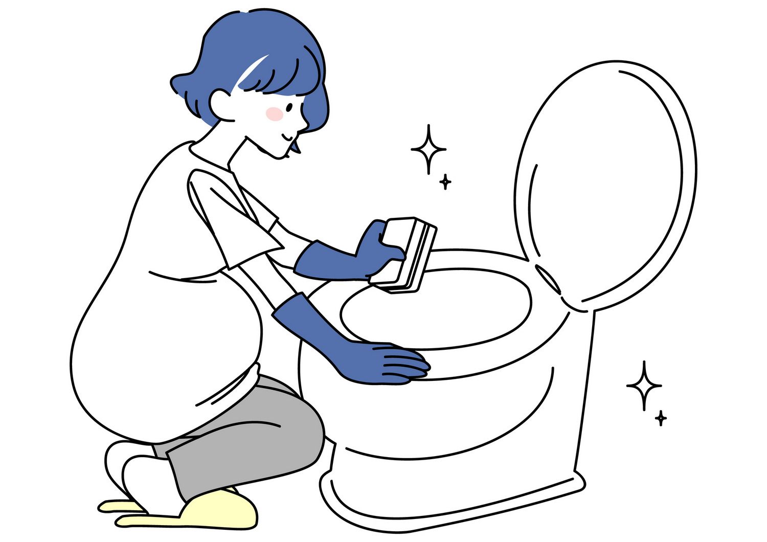 妊婦 トイレ掃除 迷信